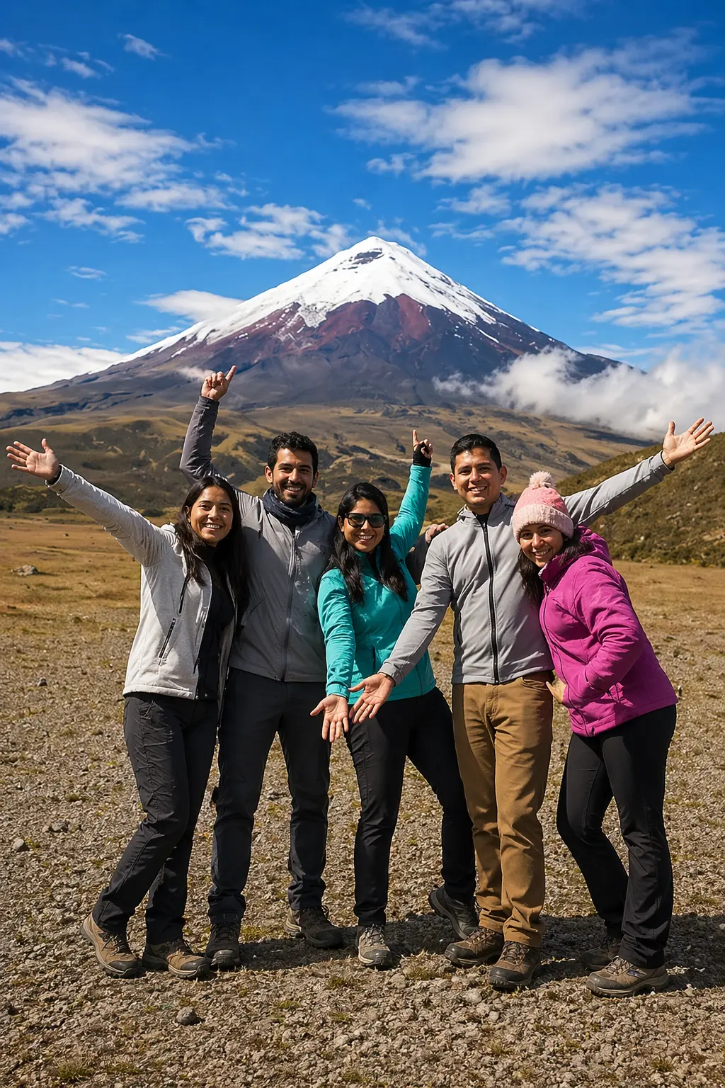Cotopaxi highland landscape